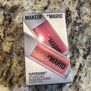 Makeup by Mario Supershine Lip Gloss Duo - Coral and Rose